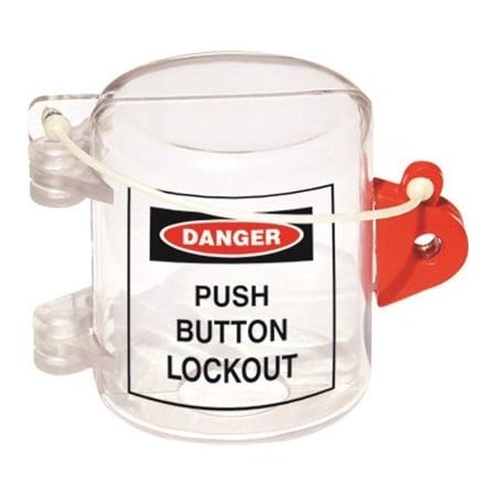 Nmc Oversize Push Button Lockout PB02